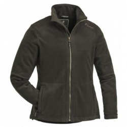 3195-fleece-jacket-retriever-ladies---olive-suede-brown