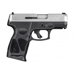 PISTOLET TAURUS G3C STAINLESS STEEL 9MM LUGER COMPACT 12 RDS.