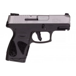 PISTOLET TAURUS G2S MATTE STAINLESS 9MM LUGER COMPACT 7 RDS.