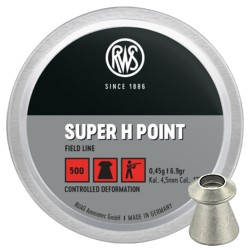 ŚRUT RWS SUPER-H-POINT 4,5MM 0,45G 500SZT
